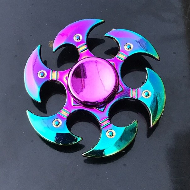 Tęczowy fidget spinner E64 20