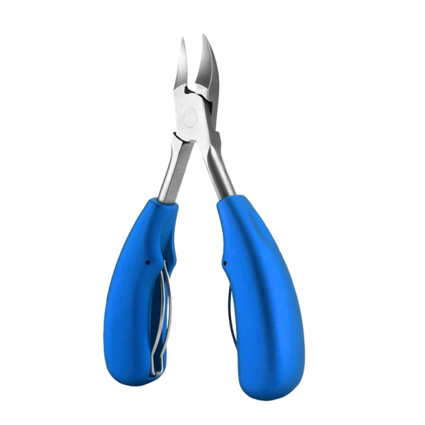 Teennagelknipper blauw