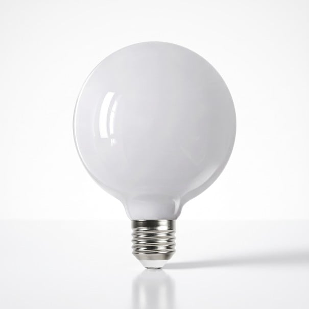 Tejes LED izzó G80 E27 Kerek forma szórt fény 3 W 220 V és 110 V 11,5 x 8 cm Természetes fehér 4000 K Lámpákhoz és világítótestekhez 1