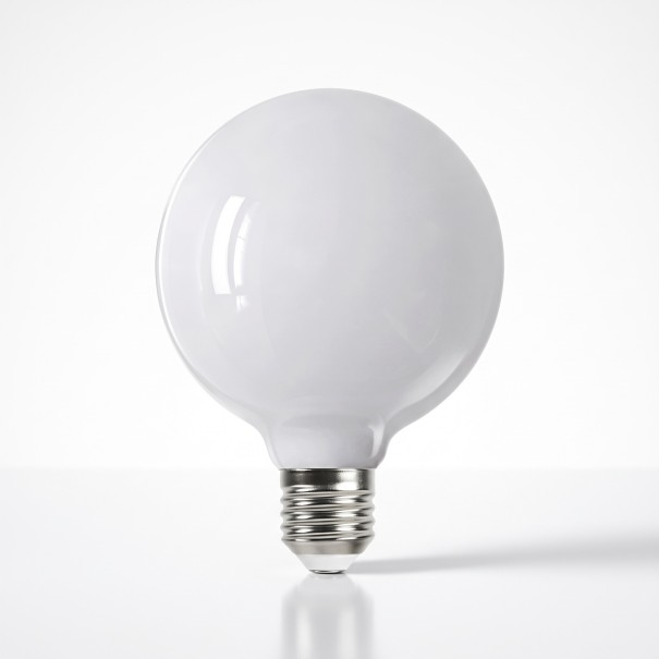 Tejfehér LED izzó G95 E27 Kerek forma szórt fény 3 W 220 V és 110 V 13,3 x 9,5 cm Meleg fehér 3000 K Lámpákhoz és világítótestekhez 1