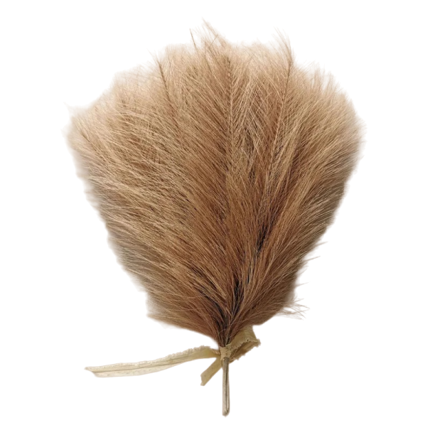 Tekonurmi pampas 42 cm 15 kpl vaaleanruskea