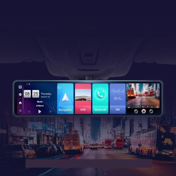 Telecamera di registrazione nello specchietto retrovisore A1404 1