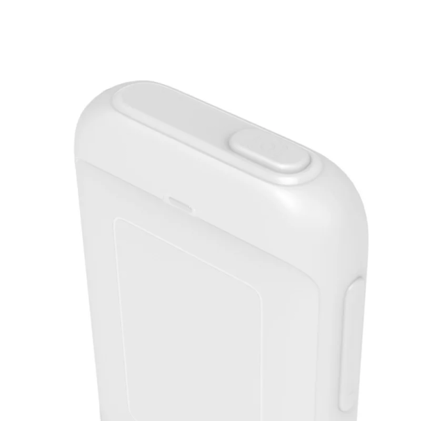 Telecomandă Bluetooth pentru telefon mobil 7 x 3,9 x 1,2 cm Control tactil iOS Android Air Mouse Butoane Foto Volum Acasă alb