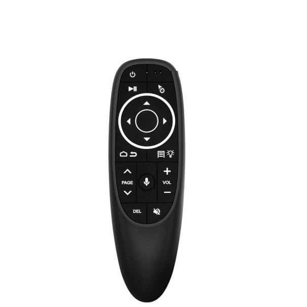 Telecomandă wireless cu mouse gyroscopic și control vocal Recepție USB 2,4 GHz Rază de acțiune 10 m Rezoluție 1200 DPI Alimentare 2x AAA 1