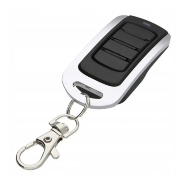 Télécommande universelle multifréquence 280-868 MHz Duplicateur RFID 4 boutons Clonage portes de garage et portails noir