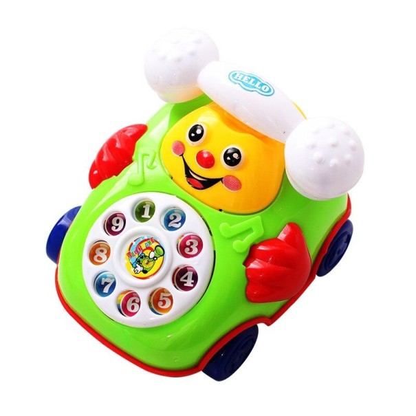 Teléfono de cuerda para niños 1