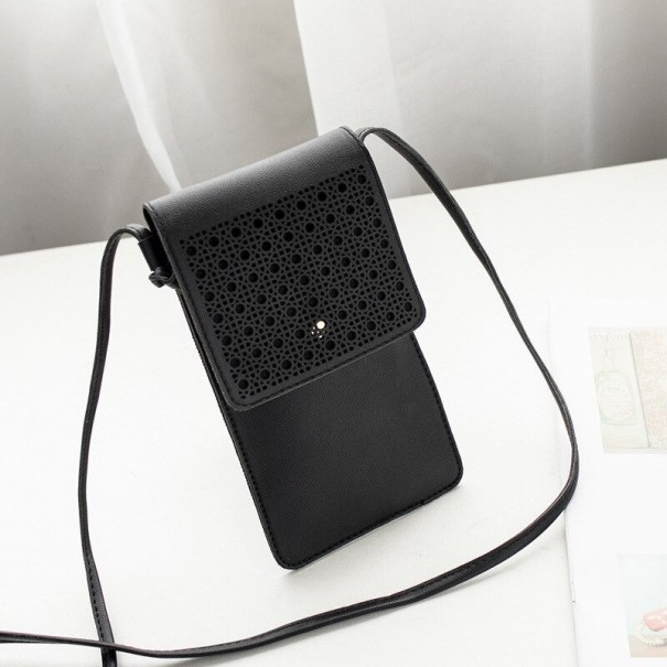 Telefonväska för kvinnor svart