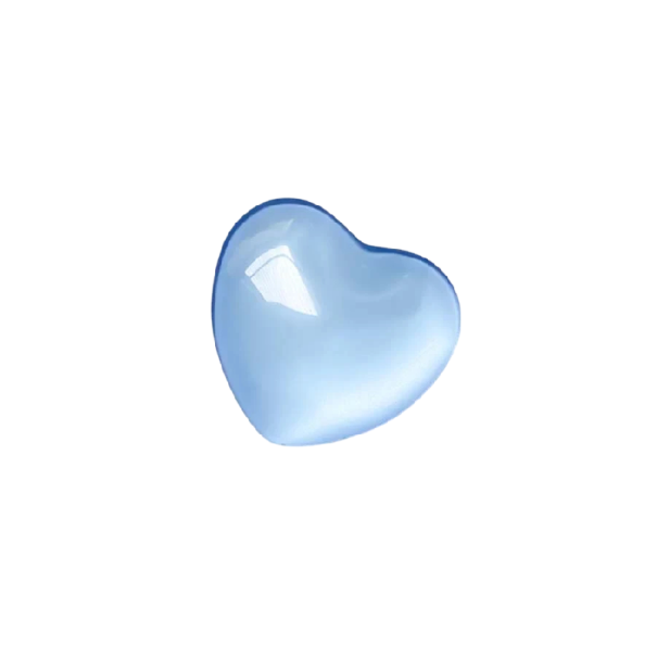 Telefoonhouder met hartmotief voor iPhone 14 Pro en Samsung Universele standaard voor mobiel Stijlvolle decoratieve houder voor op tafel en in de auto blauw