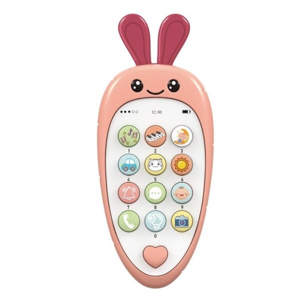 Téléphone mobile pour enfants lapin P4010 rose