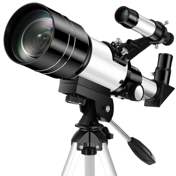 Telescopio astronómico profesional HD Binoculares de visión nocturna con trípode de 45 cm y soporte para teléfono móvil Telescopio astronómico 1