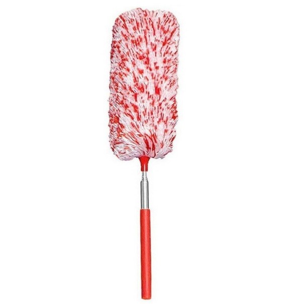 Teleskopická prachovka 80 cm červená