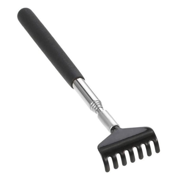 Teleskopické drbátko na chrbát P3406 biela