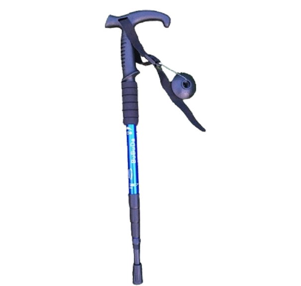 Teleskopisk vandrestav 52 - 110 cm T1214 blå