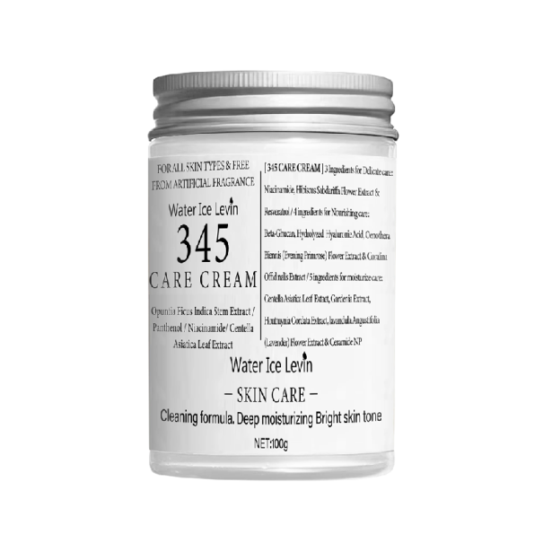 Tělový krém 345 Care Cream s retinolem a kolagenem 100 g Hydratační a vyživující péče Jemný a nedráždivý Bílý obal Pro všechny typy pleti 1