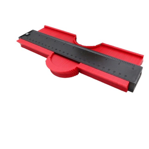 Template de contorno 26 cm vermelho