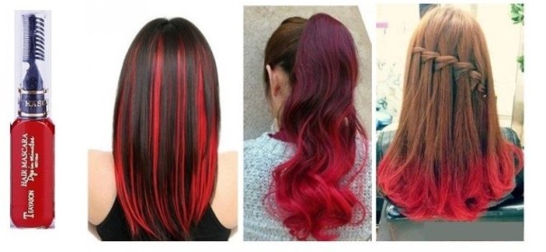 Temporäre Haarfarbe 3