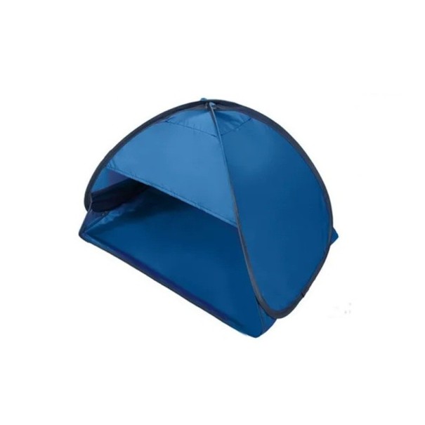 Tenda de Praia Automática Rápida 80x50x55 cm Toldo Exterior Portátil UPF50+ Abrigo Solar Tenda de Fibra de Poliéster Camping Pesca 1