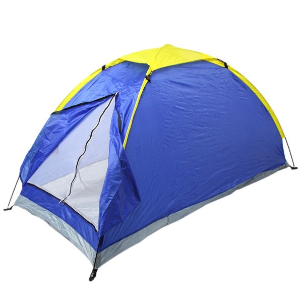 Tenda di qualità per campeggio blu