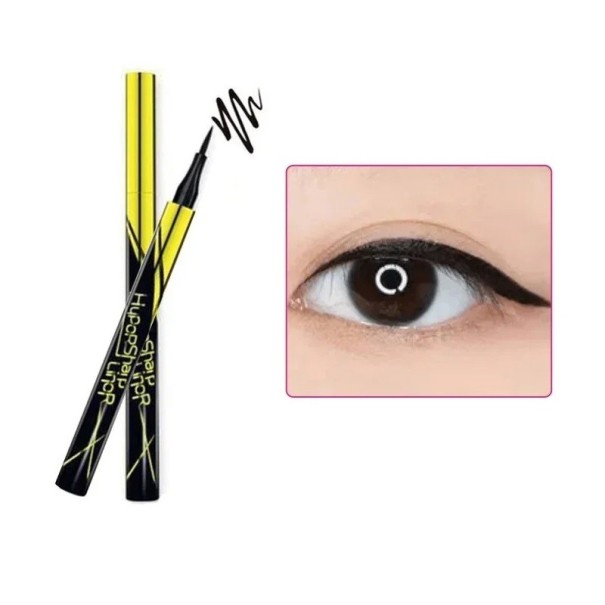 Tenká fixka na očné linky Vodeodolná tekutá ceruzka na oči Dlhotrvajúce pero na očné linky čierna