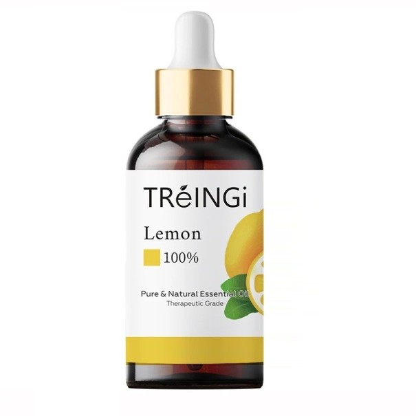Terapeutisk æterisk olie Duftolie til diffuser Naturlig æterisk olie Olie med naturlig aroma 100 ml Lemon
