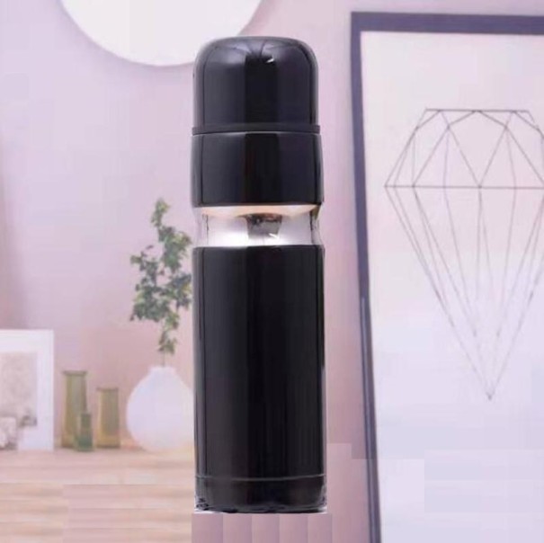 Termoska em Aço Inoxidável C187 preto