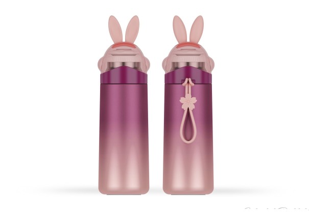 Termoska s oušky C200 bordová 4