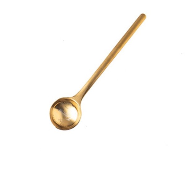 Teske med inskription guld