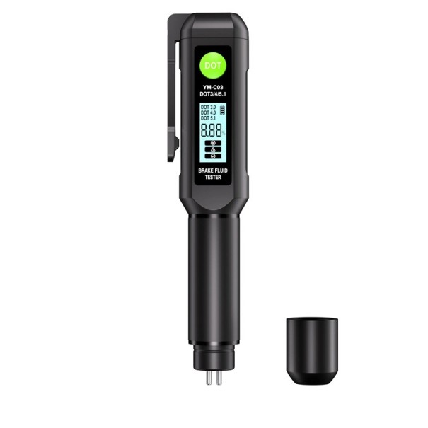 Tester digitale del liquido dei freni, rilevatore di contenuto d'acqua, misuratore di umidità e stato del liquido per tipi DOT3, DOT4 e DOT5.1 per 1