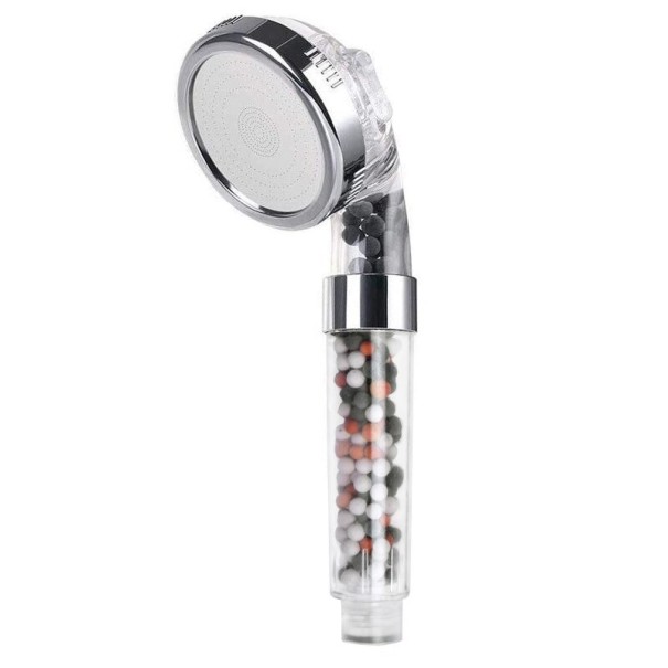 Tête de douche avec billes filtrantes 3