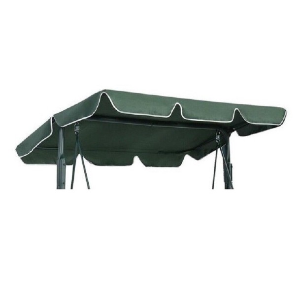 Tető kerti hintához sötétzöld 2