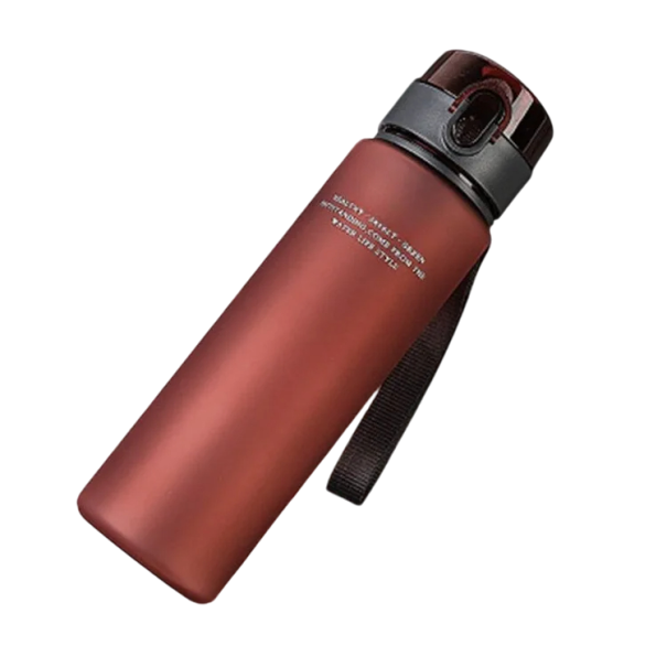 Thermal Flask 560 ml Double-Walled Thermal Bottle for Hot and Cold Drinks Travel Mug with Leak-Proof Lid Lightweight and Practical Insulated Bottle red
