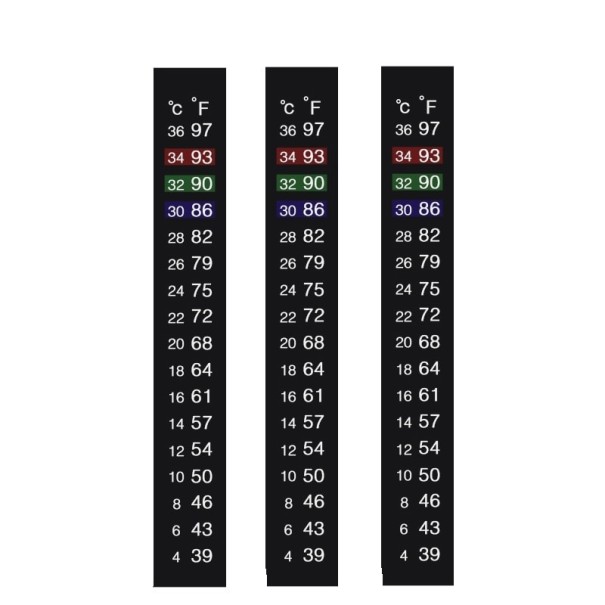 Thermometerstreifen für Flasche 3 Stk 1