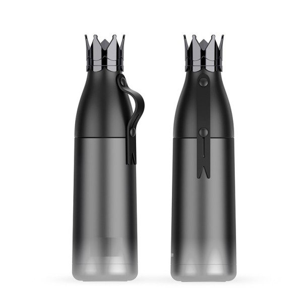 Thermos avec couronne noir