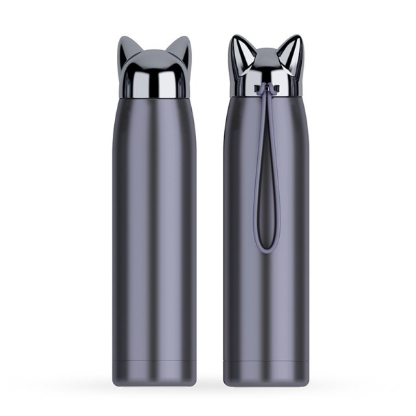 Thermos avec oreilles bleu foncé
