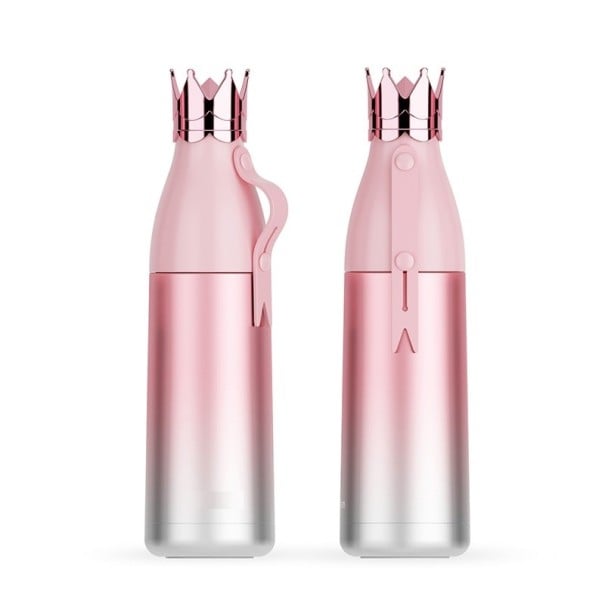 Thermos with Crown pink