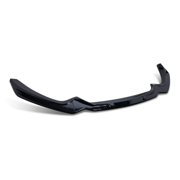 Three-Piece Front Bumper Lip Spoiler and Diffuser in Gloss Black ABS Plastic for BMW 1 Series F20 F21 M-Pack Facelift 2015–2019 1