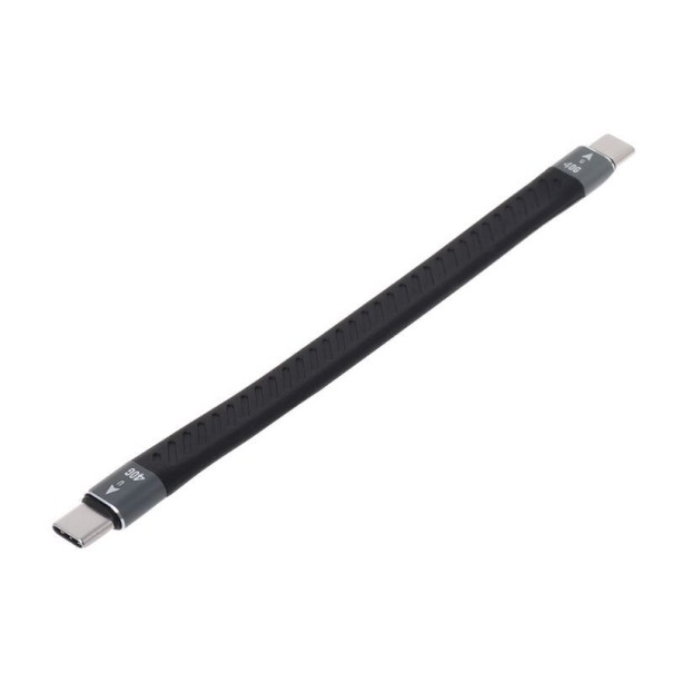 Thunderbolt 3 USB-C M/M datakabel 15 cm 1
