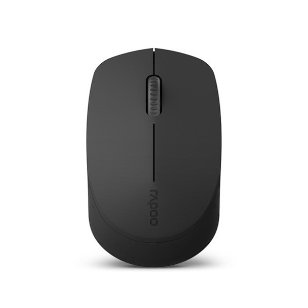 Tichá bezdrôtová Bluetooth myš čierna