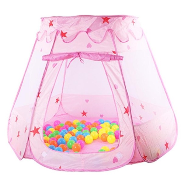 Tienda de campaña infantil para los más pequeños J1255 rosa