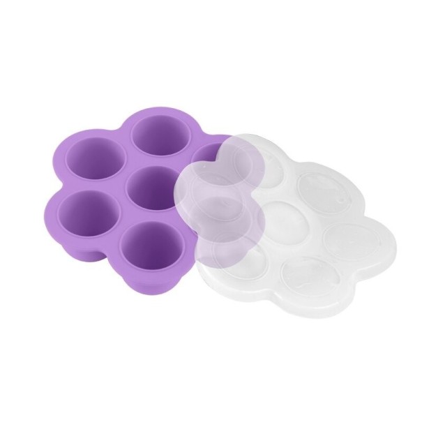 Tigela para lanches infantis 16 x 14 cm roxo