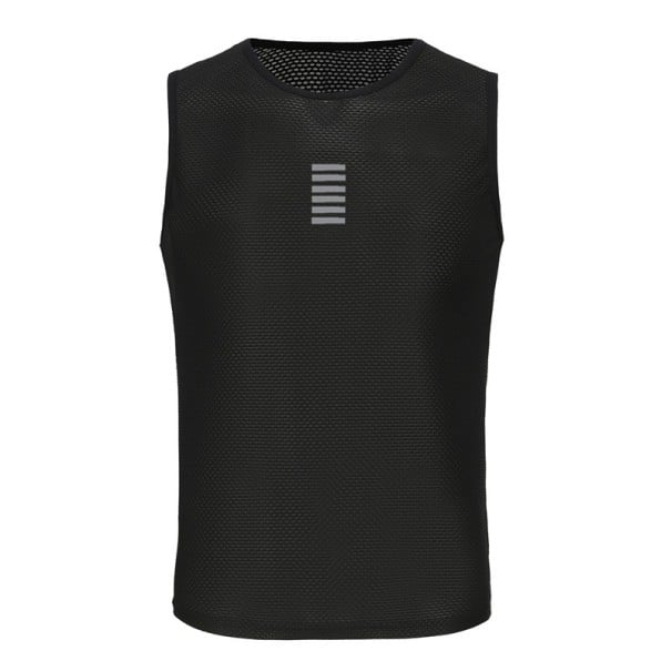 Tílko sportiv de ciclism unisex respirabil și ușor, funcțional, potrivit pentru ciclism, sport, alergare și alte activități în aer liber negru XL
