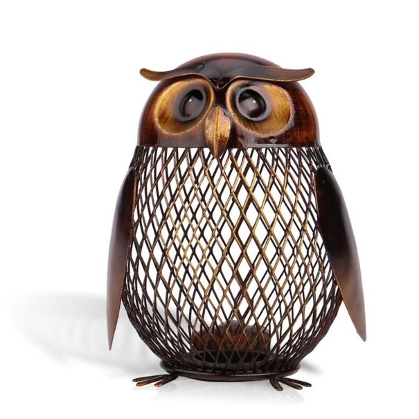 Tirelire en forme de hibou 1