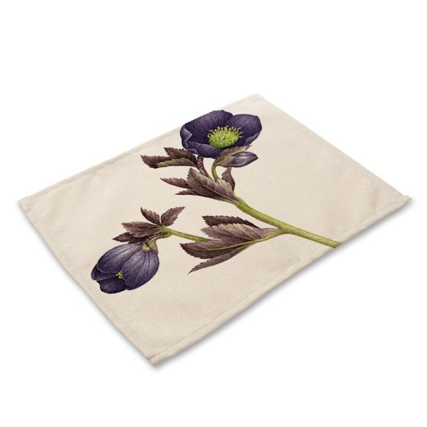 Tischset mit Blume 10