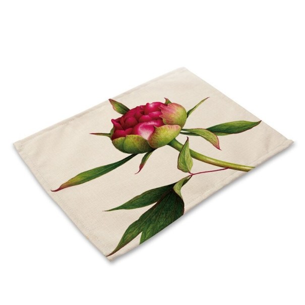 Tischset mit Blume 11