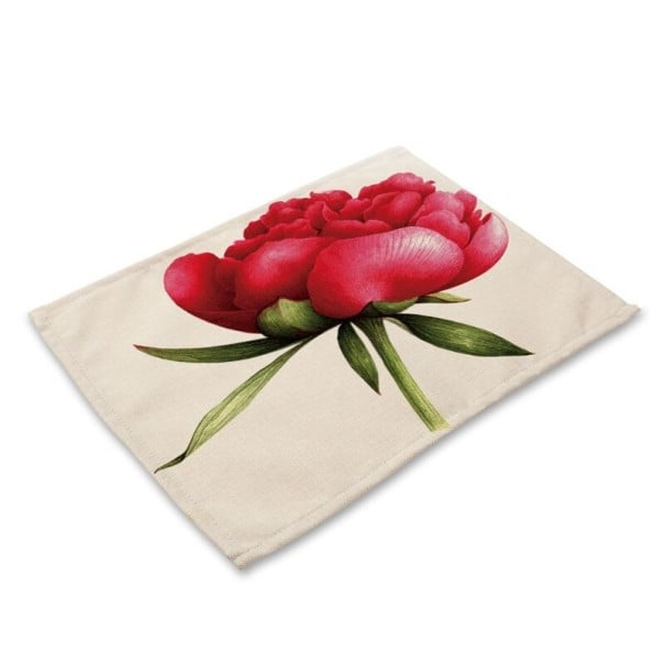 Tischset mit Blume 7