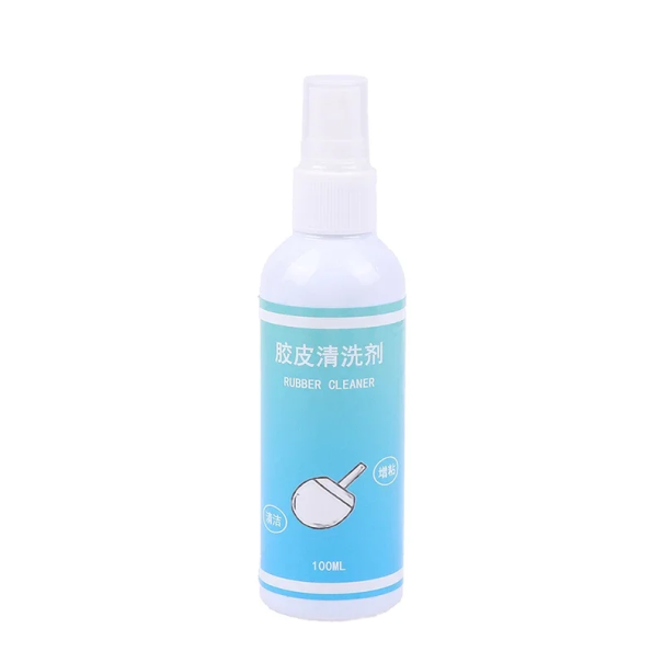 Tisztító spray gumis felületű asztalitenisz ütőhöz 100 ml Professzionális gondozás a pingpong ütőhöz Tapadás és teljesítmény fenntartása 1