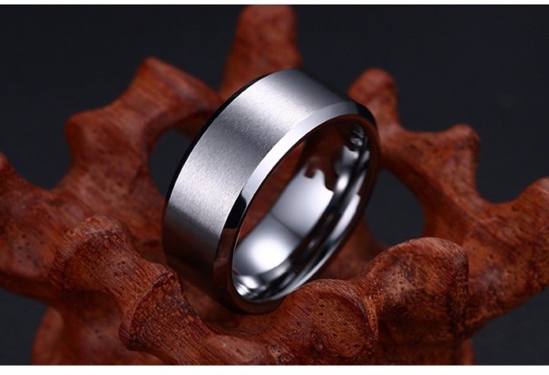 Titanium ring voor heren 10