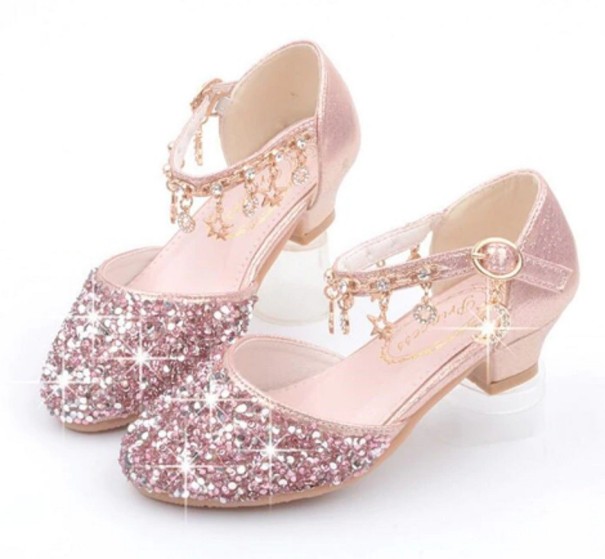 Tjejers pumps rosa 33