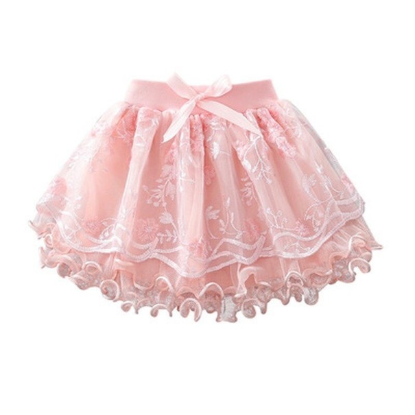Tjejkjol L1045 rosa 7