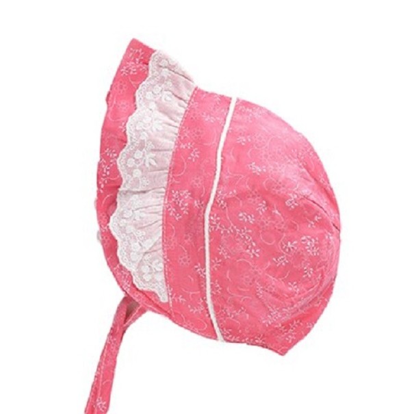 Tjejmössa med volang Lydia 3-6 månader F